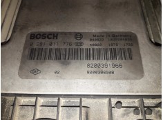 Recambio de centralita motor uce para renault megane ii berlina 5p confort authentique referencia OEM IAM 8200391966 0281011776  2