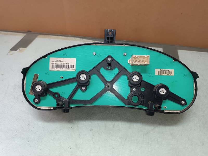 Recambio de cuadro instrumentos para citroen berlingo 1.9 d sx familiar referencia OEM IAM 9659364180 5550003000 5550003001
