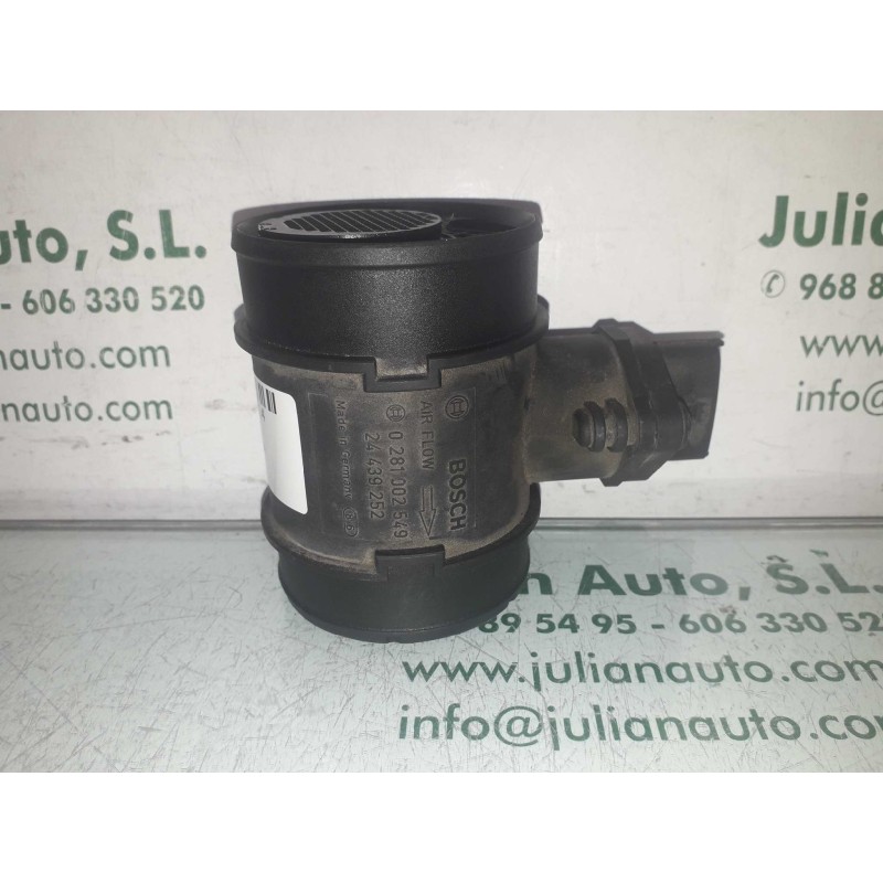 Recambio de caudalimetro para opel corsa c enjoy referencia OEM IAM 0281002549 24439252 BOSCH