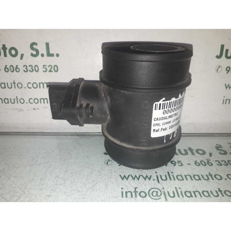 Recambio de caudalimetro para opel combo (corsa c) familiar referencia OEM IAM 0281002549 24439252 BOSCH