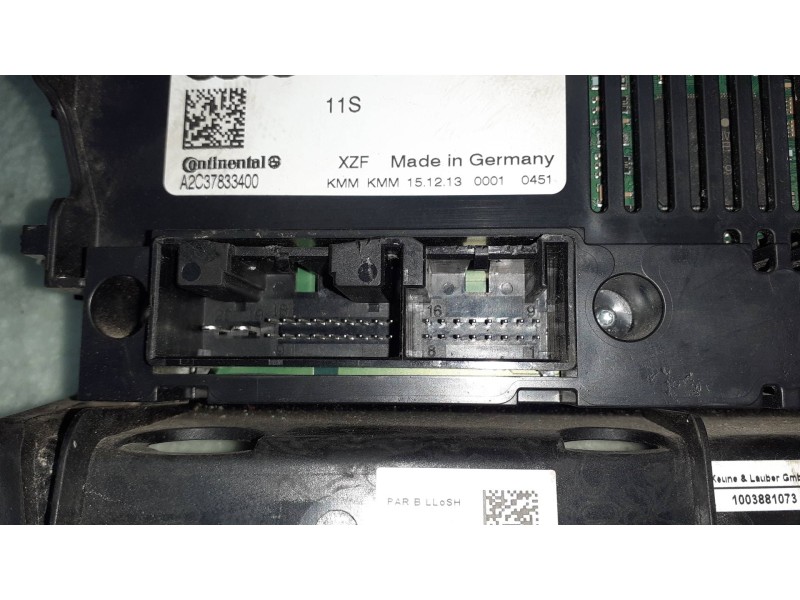 Recambio de mando climatizador para audi a4 ber. (b8) basis referencia OEM IAM 8K1820043AF 8K1820043 A2C37833400