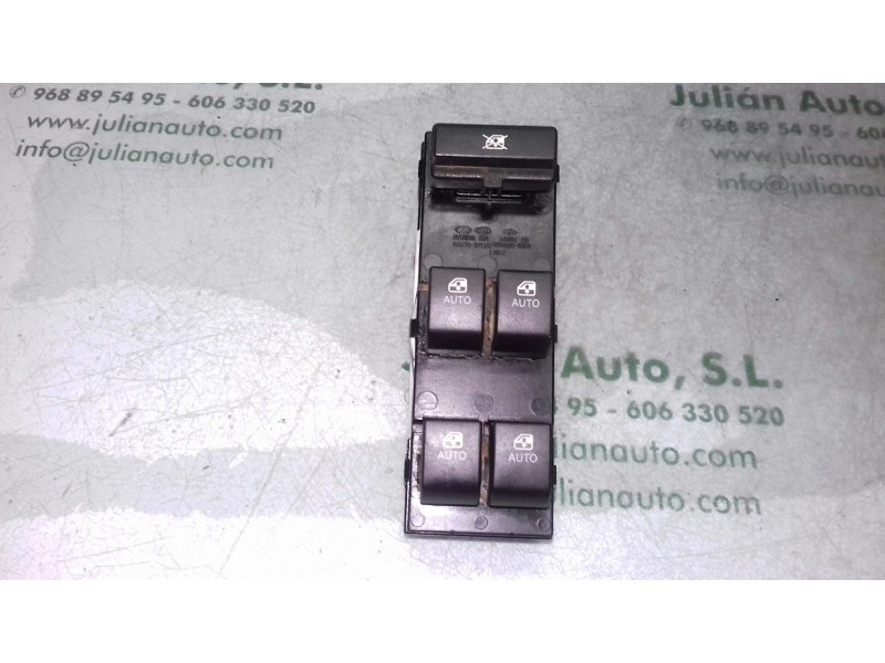 Recambio de mando elevalunas delantero izquierdo para kia cee´d active referencia OEM IAM 935701H120 3694901000 8+8 PINES