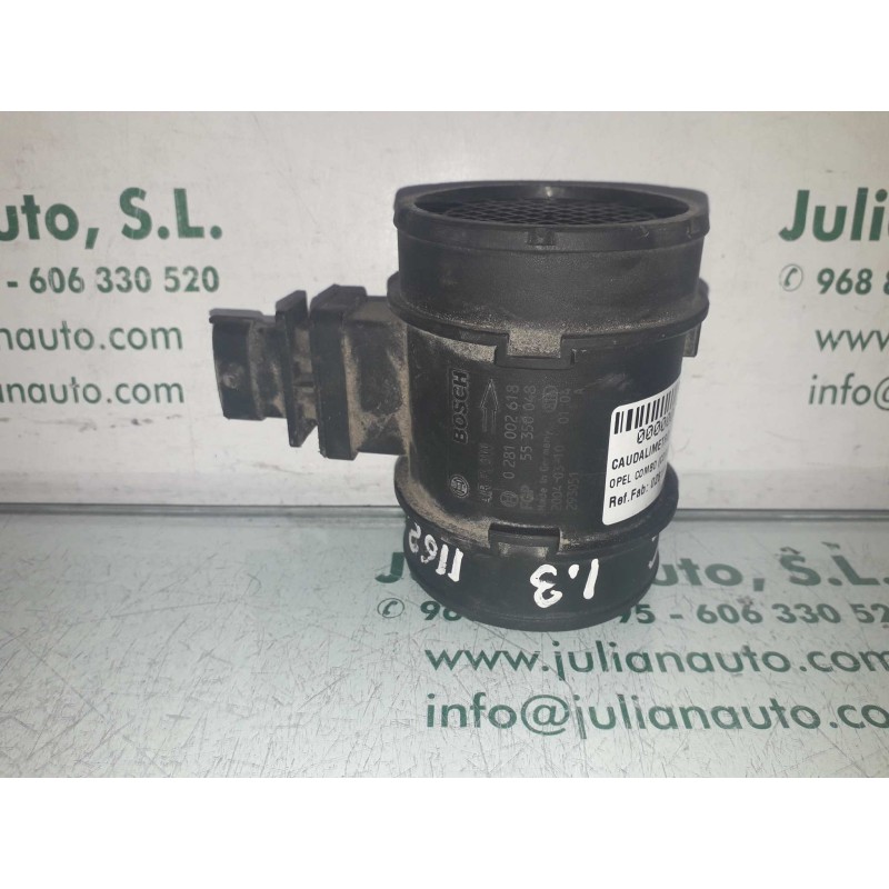 Recambio de caudalimetro para opel combo (corsa c) tour enjoy referencia OEM IAM 0281002618 55350048 BOSCH