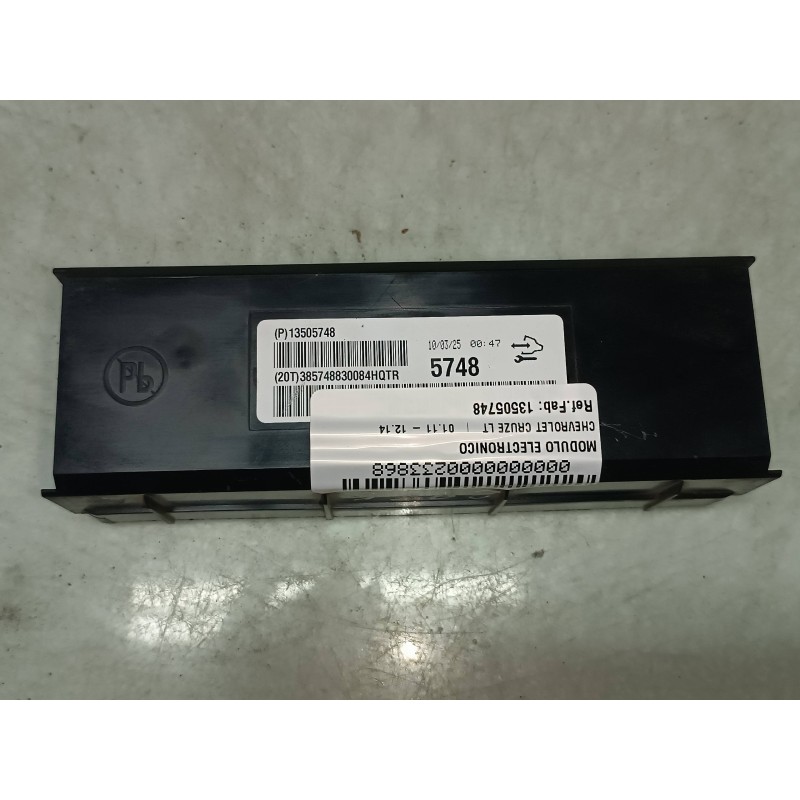 Recambio de modulo electronico para chevrolet cruze lt referencia OEM IAM 13505748 385748830084HQTR 