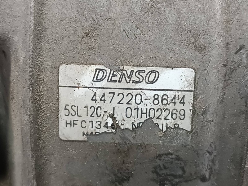 Recambio de compresor aire acondicionado para fiat stilo multi wagon (192) 1.9 jtd 120 torino referencia OEM IAM 4472208644 5SL1