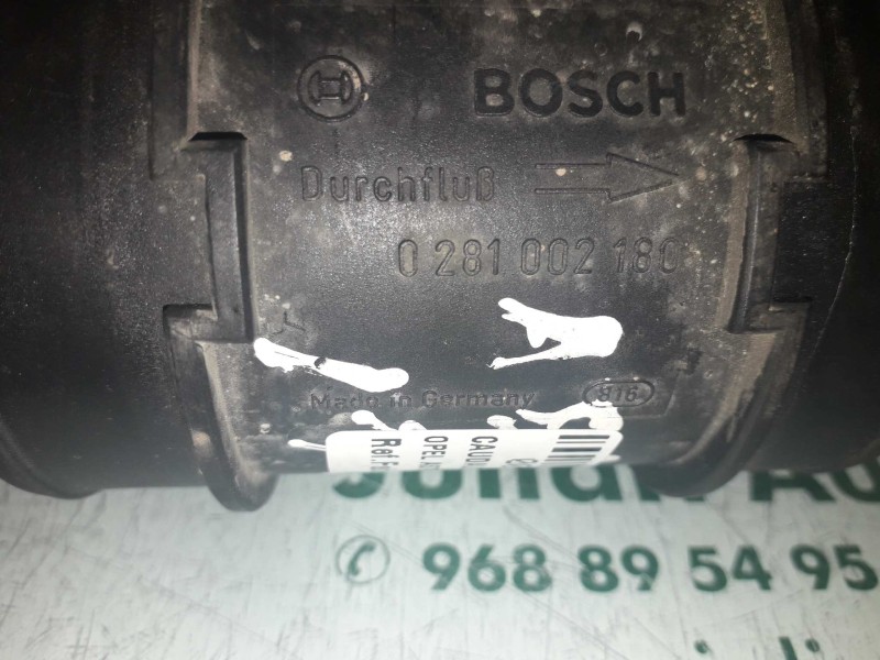 Recambio de caudalimetro para opel astra g berlina comfort referencia OEM IAM 0281002180  BOSCH