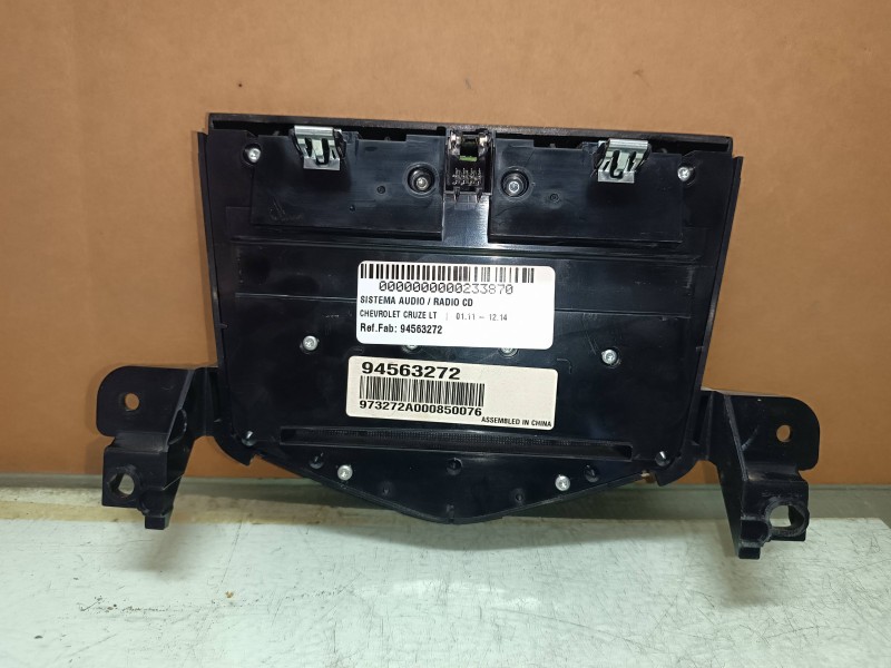Recambio de sistema audio / radio cd para chevrolet cruze lt referencia OEM IAM 94563272 973272A000850076 