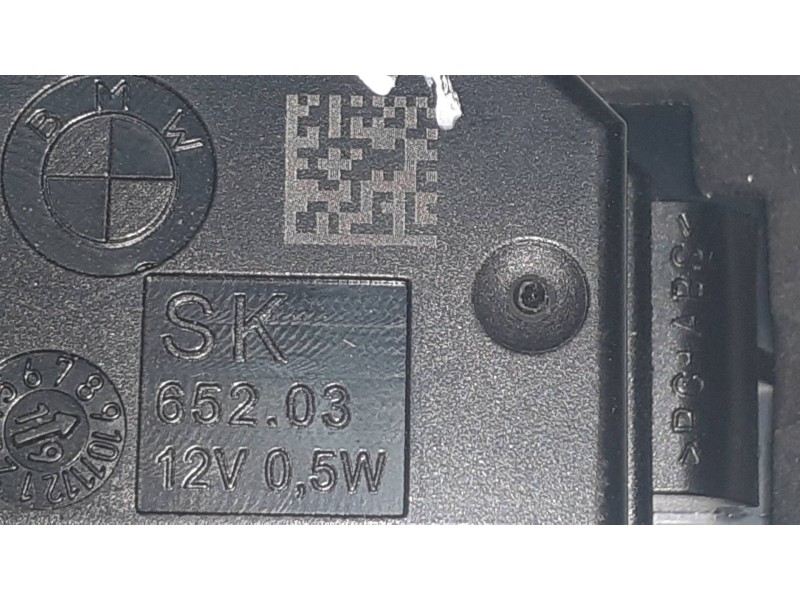 Recambio de piloto matricula para bmw serie 1 lim. (f40) 118i referencia OEM IAM 632674103022 63267410302 65203