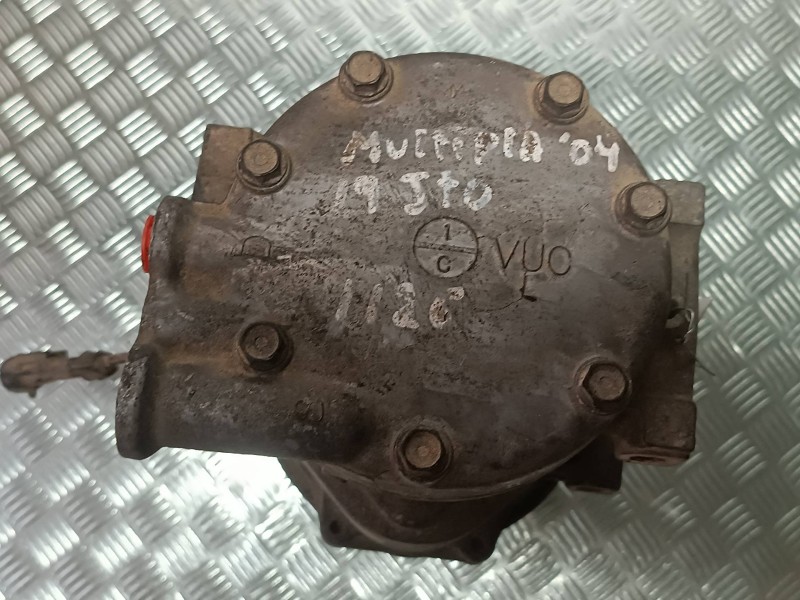 Recambio de compresor aire acondicionado para fiat multipla (186) 1.9 jtd 110 elx eleganza referencia OEM IAM SD7VBAF SD7V SANDE