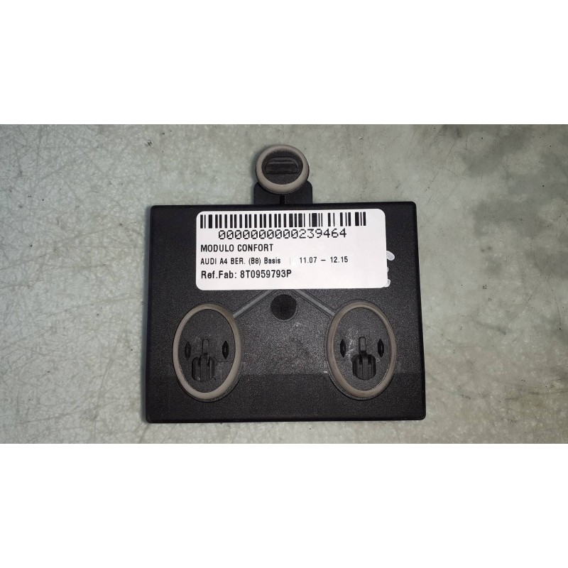 Recambio de modulo confort para audi a4 ber. (b8) basis referencia OEM IAM 8T0959793P  DELANTERO IZQUIERDO