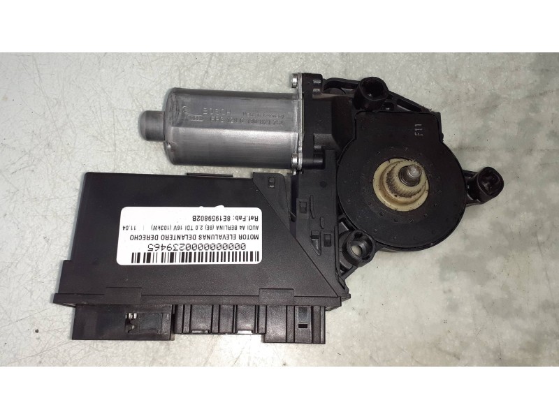 Recambio de motor elevalunas delantero derecho para audi a4 berlina (8e) 2.0 tdi 16v (103kw) referencia OEM IAM 8E1959802B  