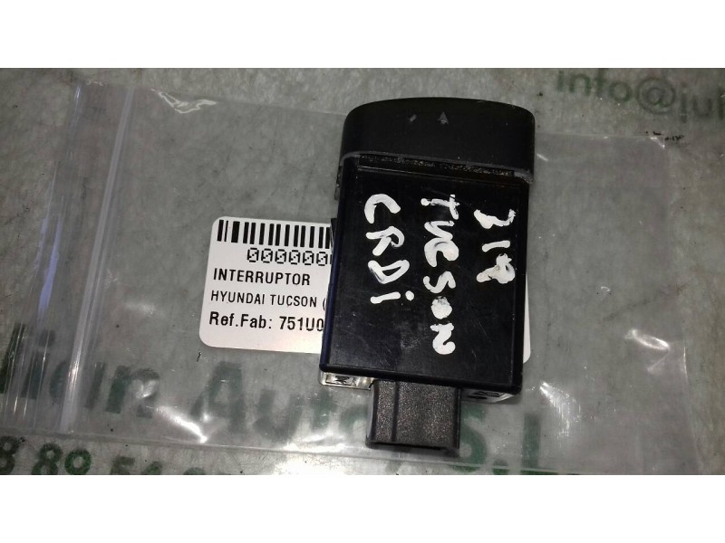 Recambio de interruptor para hyundai tucson (jm) 2.0 crdi comfort referencia OEM IAM 751U00080 211000245 REGULADOR FAROS
