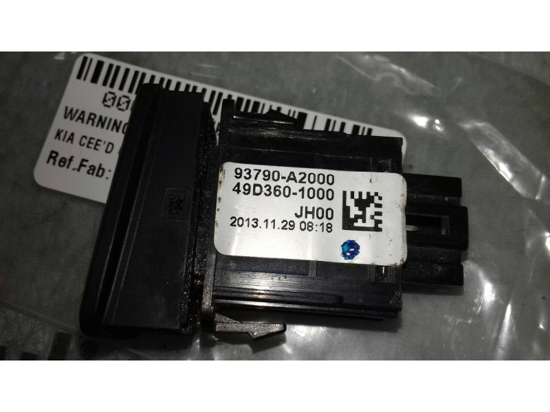 Recambio de warning para kia cee´d concept referencia OEM IAM 93790A2000 49D3601000 49D3601300