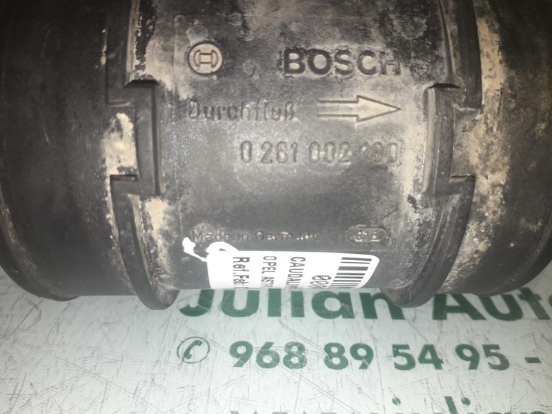 Recambio de caudalimetro para opel astra g berlina club referencia OEM IAM 0281002180  BOSCH
