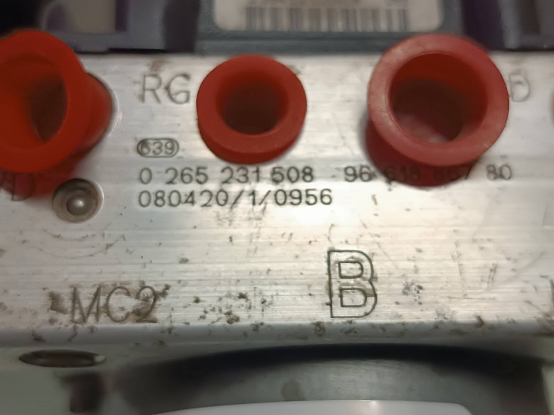 Recambio de abs para citroen c4 berlina collection referencia OEM IAM 9663345480 0265231508 9661886780