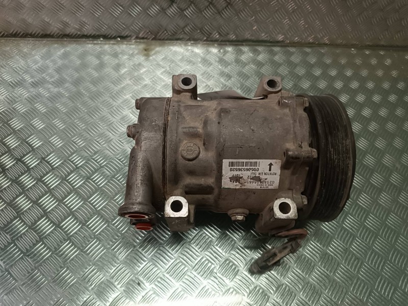 Recambio de compresor aire acondicionado para alfa romeo 147 (190) 1.6 ts 105 sport referencia OEM IAM 00606536520 SD7V16 SANDEN