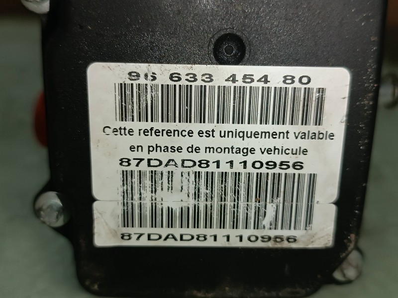 Recambio de abs para citroen c4 berlina collection referencia OEM IAM 9663345480 0265231508 9661886780