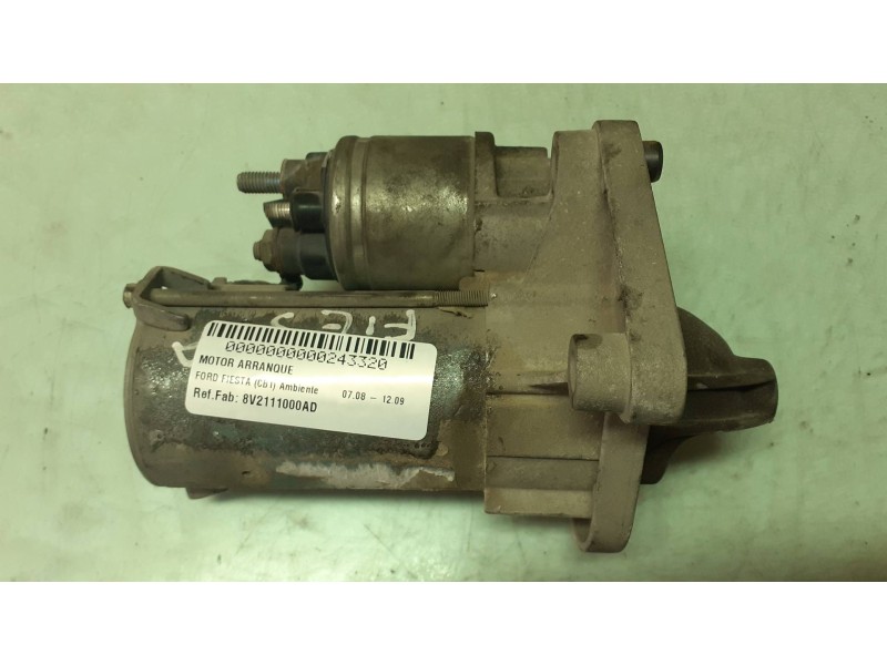 Recambio de motor arranque para ford fiesta (cb1) ambiente referencia OEM IAM 8V2111000AD TS14E11 VALEO