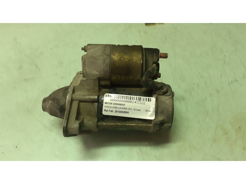 Recambio de motor arranque para toyota corolla verso (r1) 1.8 luna referencia OEM IAM 281000D090 MS420000 DENSO