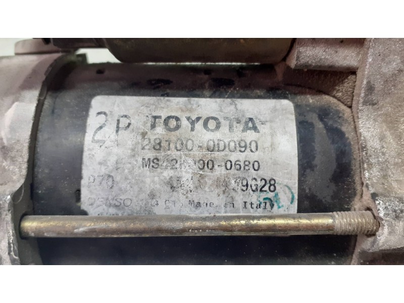Recambio de motor arranque para toyota corolla verso (r1) 1.8 luna referencia OEM IAM 281000D090 MS420000 DENSO