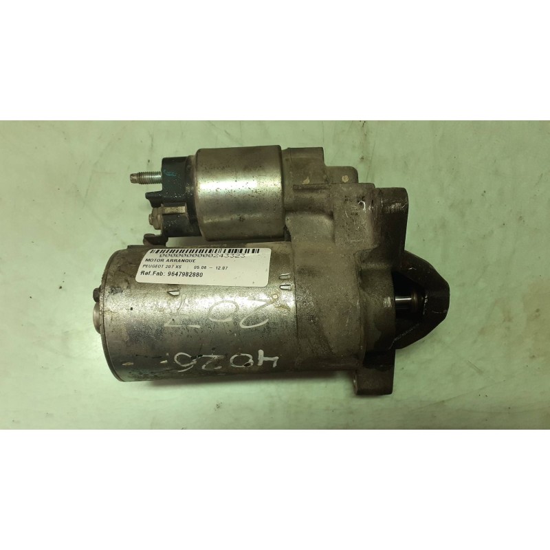 Recambio de motor arranque para peugeot 207 xs referencia OEM IAM 0001112041 9647982880 BOSCH