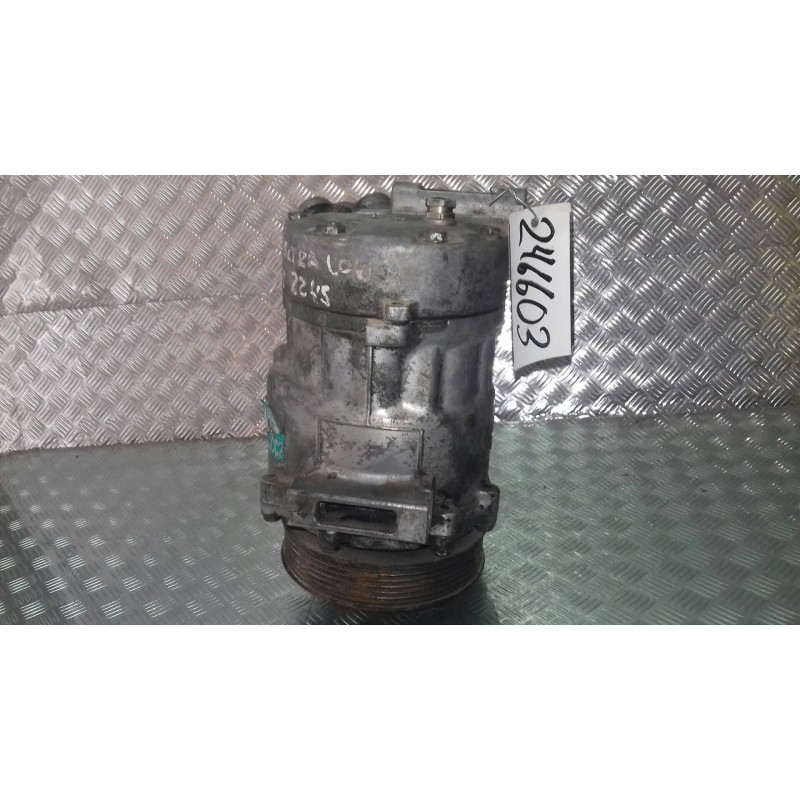 Recambio de compresor aire acondicionado para opel vectra c berlina comfort referencia OEM IAM 13171593 SD7V16 SANDEN