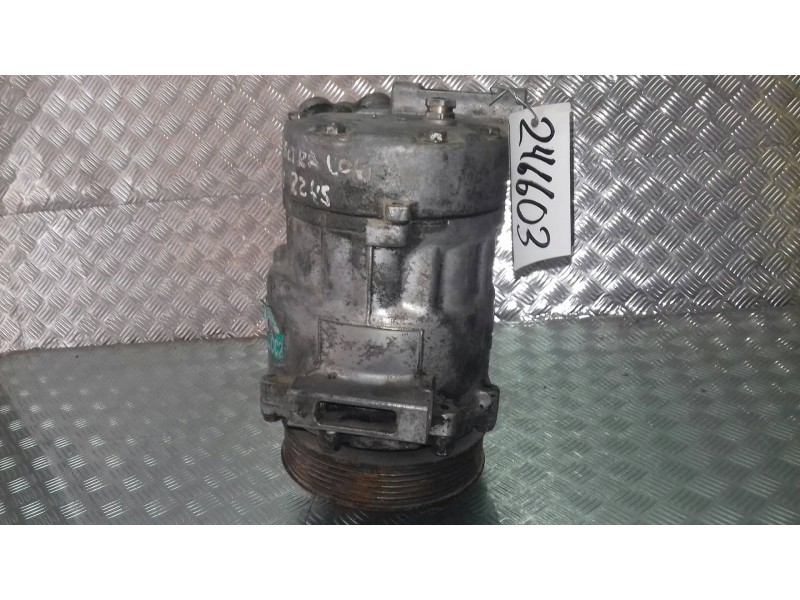 Recambio de compresor aire acondicionado para opel vectra c berlina comfort referencia OEM IAM 13171593 SD7V16 SANDEN