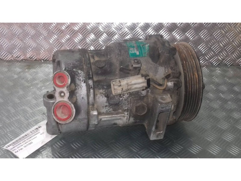 Recambio de compresor aire acondicionado para opel vectra c berlina comfort referencia OEM IAM 13171593 SD7V16 SANDEN
