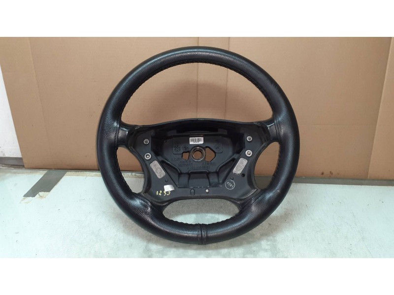 Recambio de volante para mercedes-benz clase c (w203) berlina 270 cdi (203.016) referencia OEM IAM A2034600903 A3101021 PIEL