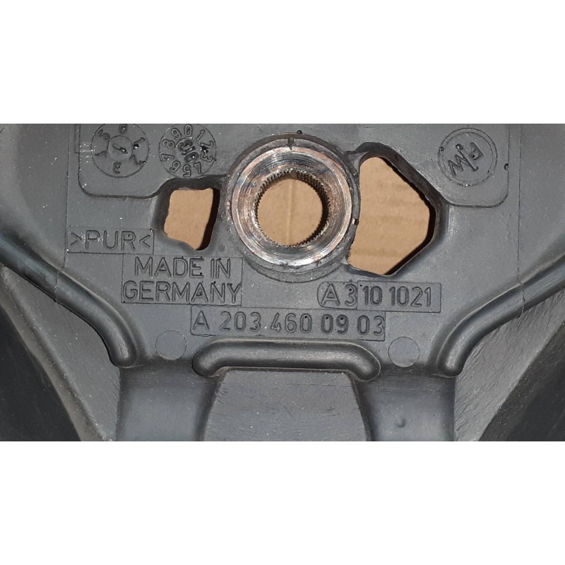 Recambio de volante para mercedes-benz clase c (w203) berlina 270 cdi (203.016) referencia OEM IAM A2034600903 A3101021 PIEL