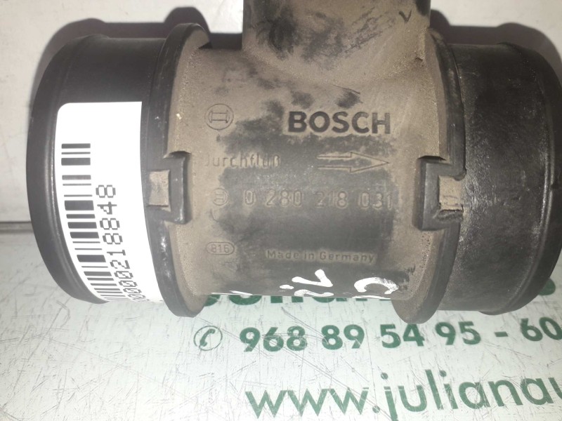 Recambio de caudalimetro para opel corsa c club referencia OEM IAM 0280218031  BOSCH