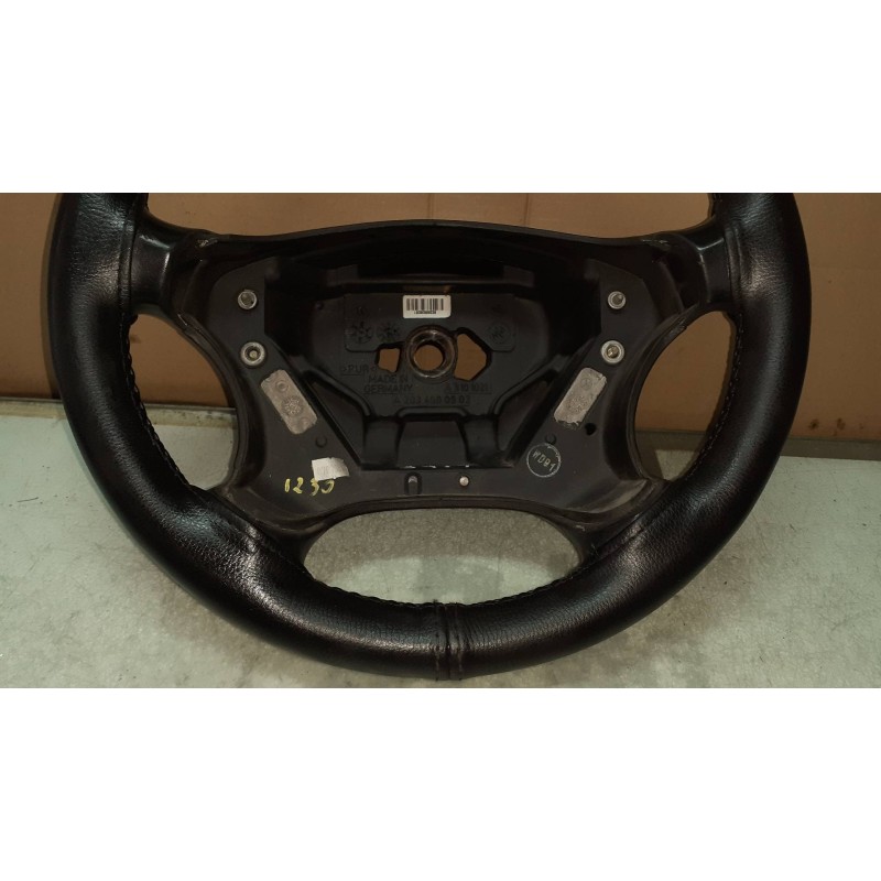 Recambio de volante para mercedes-benz clase c (w203) berlina 270 cdi (203.016) referencia OEM IAM A2034600903 A3101021 PIEL