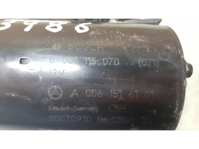 Recambio de motor arranque para mercedes-benz clase s (w221) berlina 320 / 350 cdi (221.022) referencia OEM IAM 0001115070 A0061