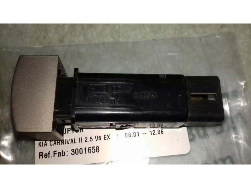 Recambio de interruptor para kia carnival ii 2.5 v6 ex referencia OEM IAM 3001658 6 PINES RRHTR