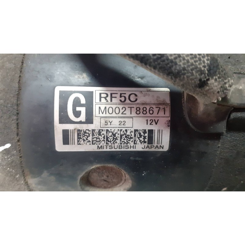 Recambio de motor arranque para mazda 6 berlina (gg) 2.0 crtd 136 sportive (4-ptas.) referencia OEM IAM M002T88671 RF5C MITSUBIS