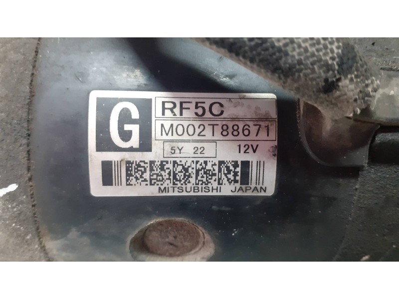 Recambio de motor arranque para mazda 6 berlina (gg) 2.0 crtd 136 sportive (4-ptas.) referencia OEM IAM M002T88671 RF5C MITSUBIS