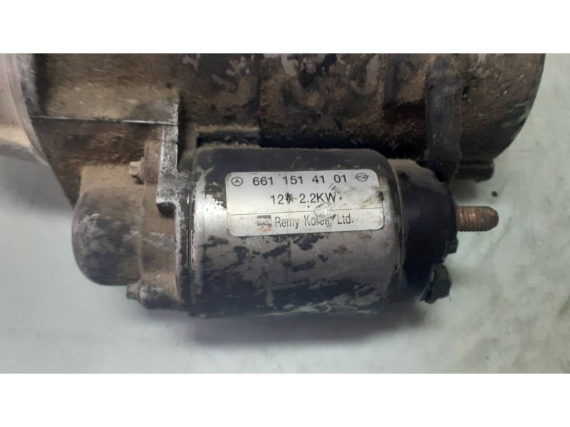 Recambio de motor arranque para ssangyong kyron 200 xdi premium 4wd referencia OEM IAM 6611514101  REMY