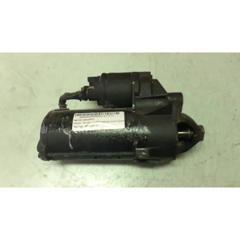 Recambio de motor arranque para renault megane ii classic berlina confort dynamique referencia OEM IAM 0986020131 0986XA7949 