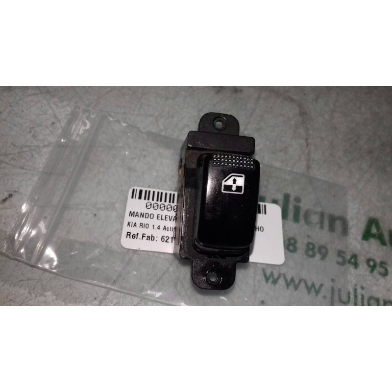 Recambio de mando elevalunas trasero derecho para kia rio 1.4 active referencia OEM IAM 621W03620  5+2 PINES