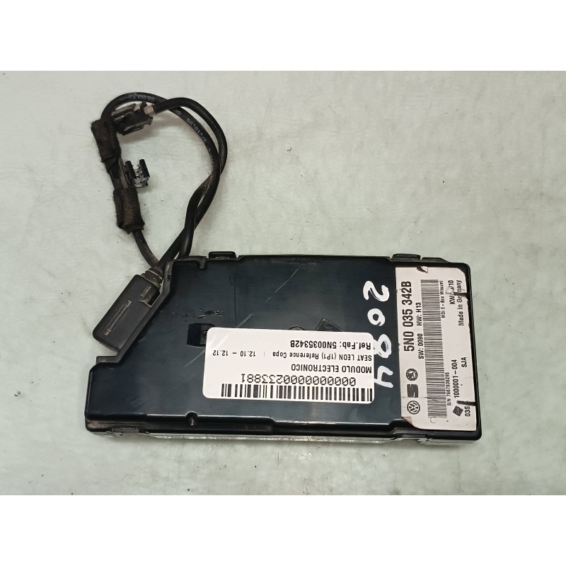 Recambio de modulo electronico para seat leon (1p1) reference copa referencia OEM IAM 5N0035342B  