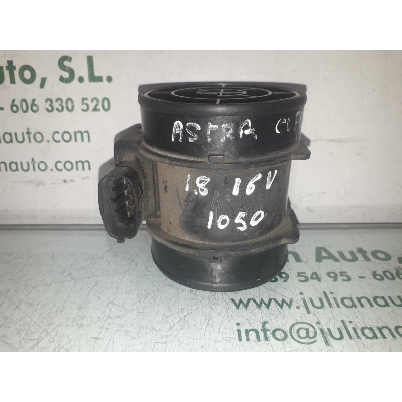 Recambio de caudalimetro para opel astra g coupé 1.8 16v referencia OEM IAM 90530463 5WK9606 SIEMENS