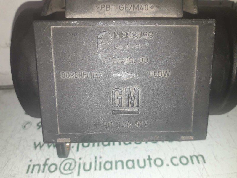 Recambio de caudalimetro para opel omega b básico berlina referencia OEM IAM 72241900 90528813 PIERBURG