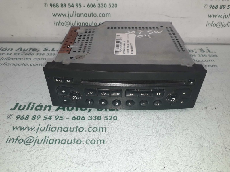 Recambio de sistema audio / radio cd para peugeot 307 break / sw (s1) sw referencia OEM IAM 96489417XT VDORD301 