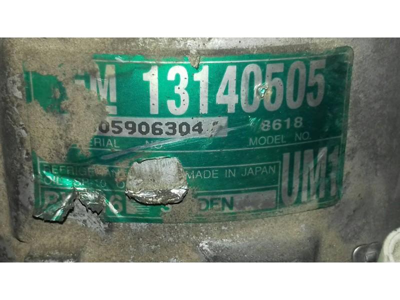 Recambio de compresor aire acondicionado para opel vectra c berlina elegance referencia OEM IAM 13140505 PXV16 SANDEN