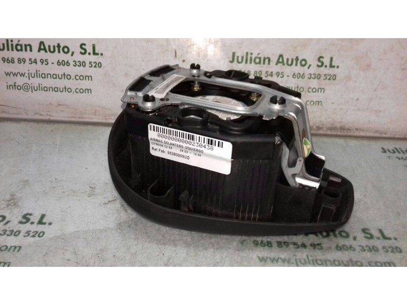 Recambio de airbag delantero izquierdo para citroen c2 sx referencia OEM IAM 96380009UD 1005227EE 2 PINES