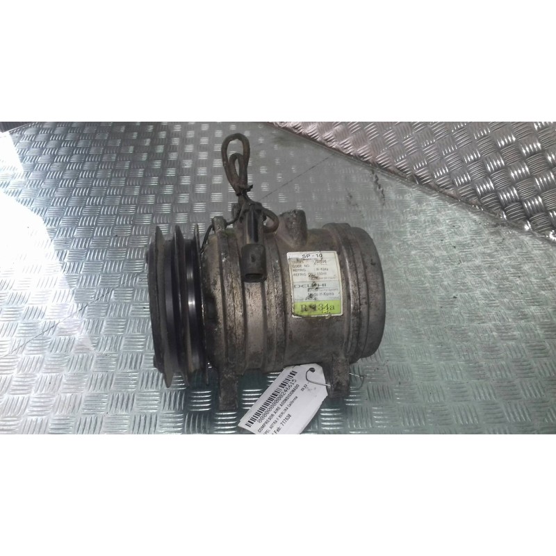 Recambio de compresor aire acondicionado para opel astra f berlina california referencia OEM IAM 717638 SP10 DELPHI