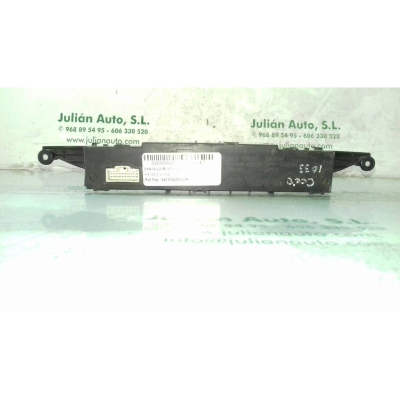 Recambio de pantalla multifuncion para kia cee´d concept referencia OEM IAM 94510A2000WK 94510A2000 10+10 PINES