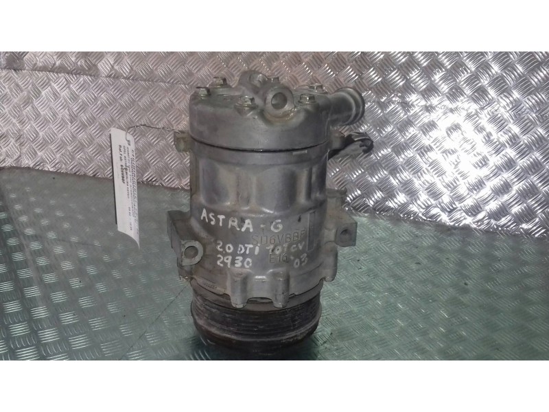 Recambio de compresor aire acondicionado para opel astra g berlina edition referencia OEM IAM SD6VBBF SD6V12 SANDEN