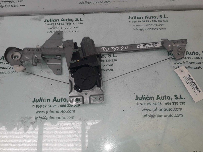 Recambio de elevalunas trasero derecho para peugeot 307 break / sw (s1) sw referencia OEM IAM 963848 116330 ELECTRICO