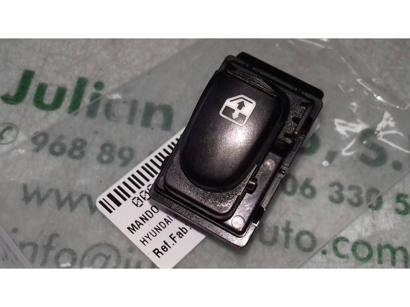 Recambio de mando elevalunas trasero izquierdo para hyundai accent (lc) gls referencia OEM IAM 621W04620  5+1 PINES